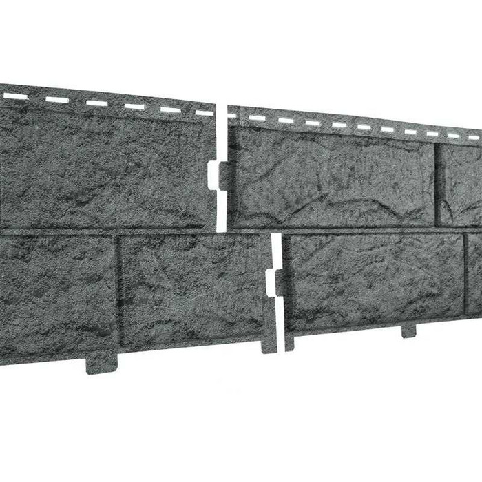 Фасадная панель Ю-Пласт Stone-House камень изумрудный